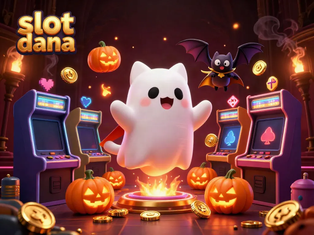 Explore engaging gameplay at slot dana with a vibrant casino-themed illustration featuring unique characters and elements.