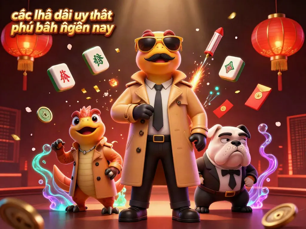 Engage with various top-rated online casinos, các nhà cái uy tín phổ biến hiện nay, through this vibrant 3D illustration.