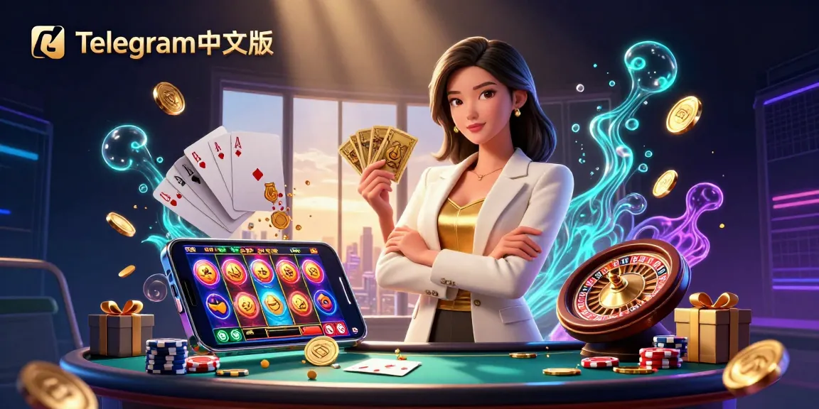 体验Telegram中文版高额扑克游戏的刺激与引人注目的3D图形。