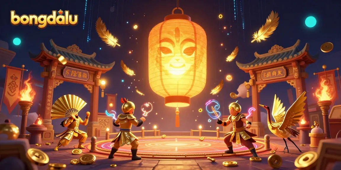 Bongdalu offers a vibrant night market casino experience with a golden lantern spirit, exciting warriors, and dynamic game elements.