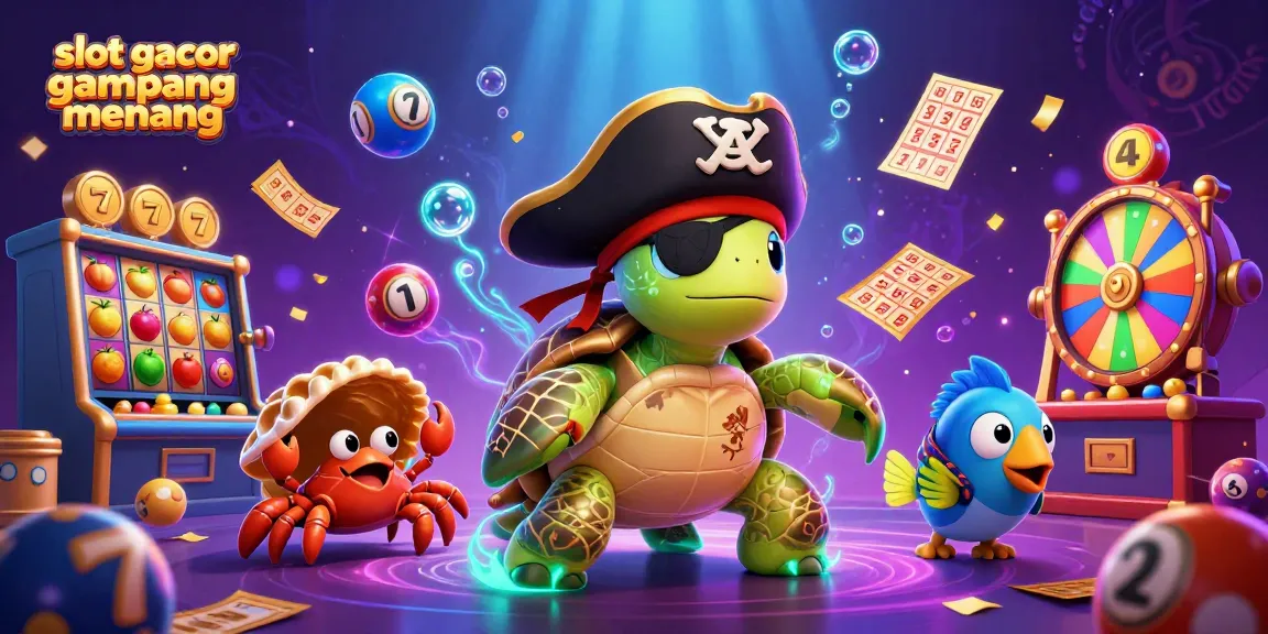 Engage with slot gacor gampang menang amidst dynamic casino elements and vibrant characters.