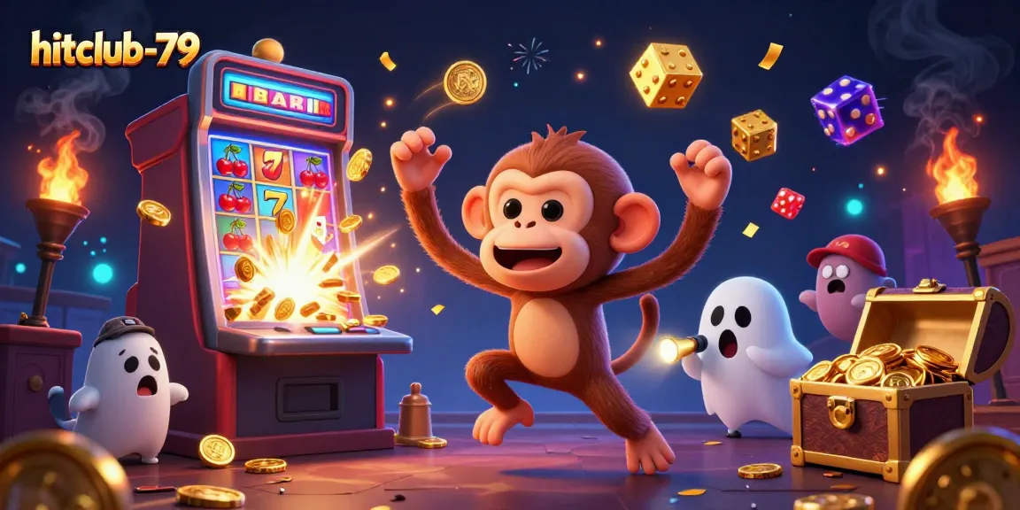 Experience thrilling gaming fun with hitclub-79 featuring an adventurous journey with ghosts and jackpots.